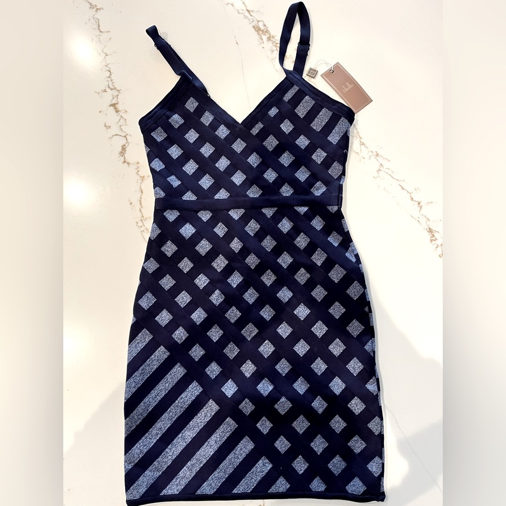 Blue Stretta Marleen Dress - Brand new!